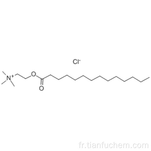 Ethanaminium, N, N, N-triméthyl-2 - [(1-oxotétradécyl) oxy] -, chlorure CAS 4277-89-8